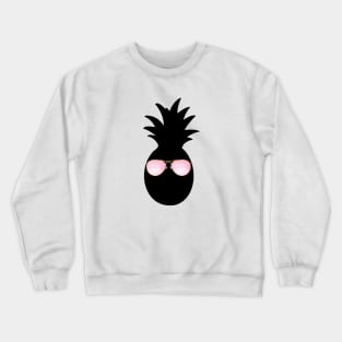 Pineapple man- pink sun glasses Crewneck Sweatshirt